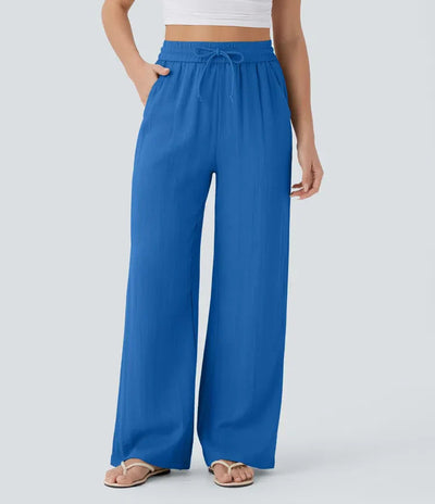 Zafeiria - Elegant Linen Pants