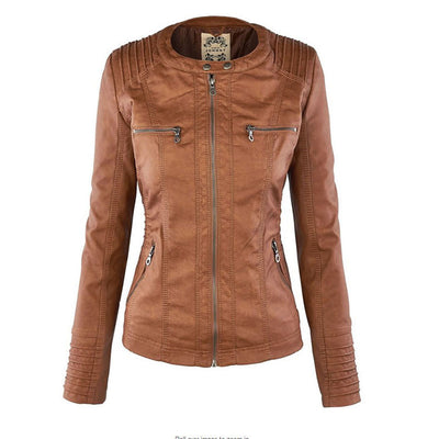 Monika™ | Sturdy and elegant leather jacket