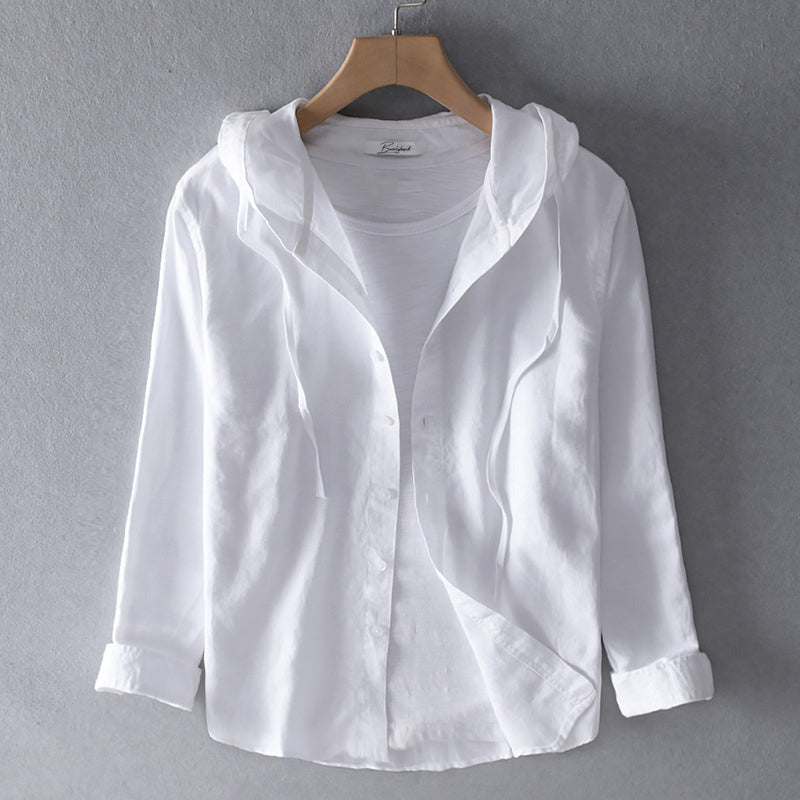 Zeeko - Long Sleeve Hooded Shirt