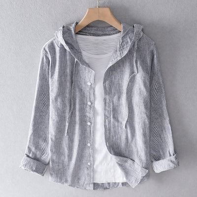 Zeeko - Long Sleeve Hooded Shirt