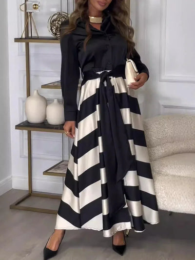 Vandana - Striped Maxi Dress