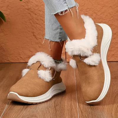 Domitilla - Waterproof Plush Winter Snow Boots